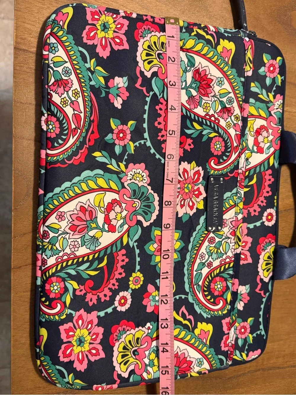 Vera Bradley Floral Paisley Laptop Sleeve